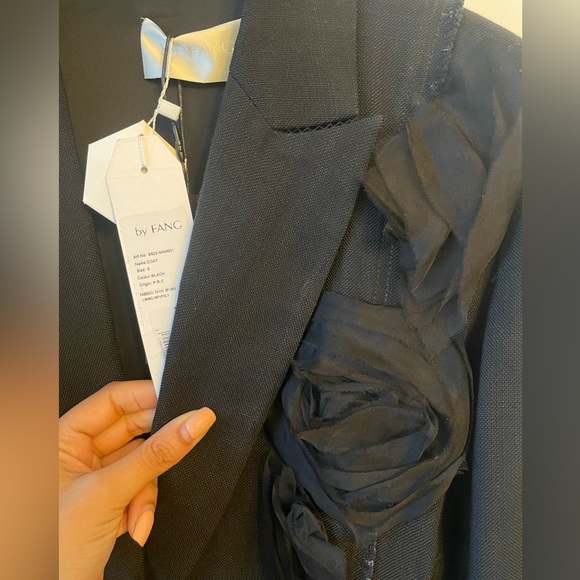 Peacoat with Rose Detailing - Picture 6 of 6